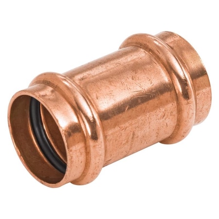 B & K NIBCO 1 in. Press X 1 in. D Press Wrought Copper Repair Coupling 9020500PCU